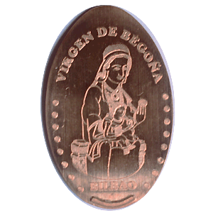 Virgen de Begoña – Pressmünze
