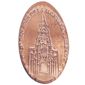 Iglesia San José de la Montaña – Moneda elongada