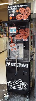Muntautomaat Bilbao turística (2021-2) in Bilbao