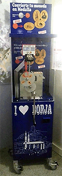 Münzautomat Ecce Homo in Borja – Titelbild