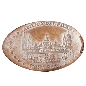 Basílica del Pilar – Moneta schiacciata