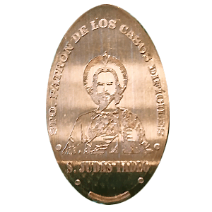 San Judas Tadeo – Pressmünze