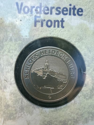 Schloss Heidecksburg – Souvenir Medaille – Vorderseite