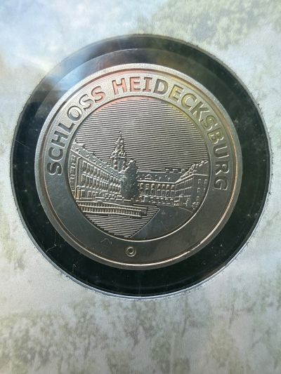 Schloss Heidecksburg – Souvenir Medaille – Vorderseite