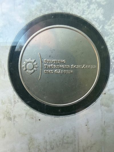 Schloss Heidecksburg – Souvenir Medaille – Rückseite