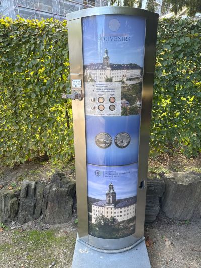 Münzautomat Schloss Heidecksburg in Rudolstadt – Titelbild