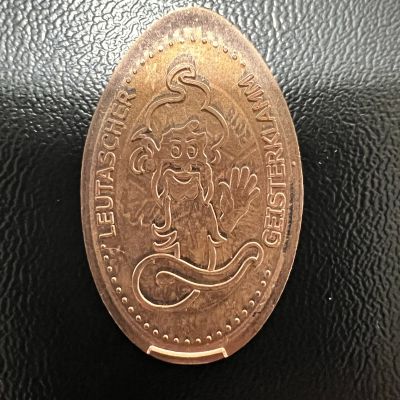 Souvenirmünze – Motiv von Münzautomat Leutasch Klamm (Mittenwald)
