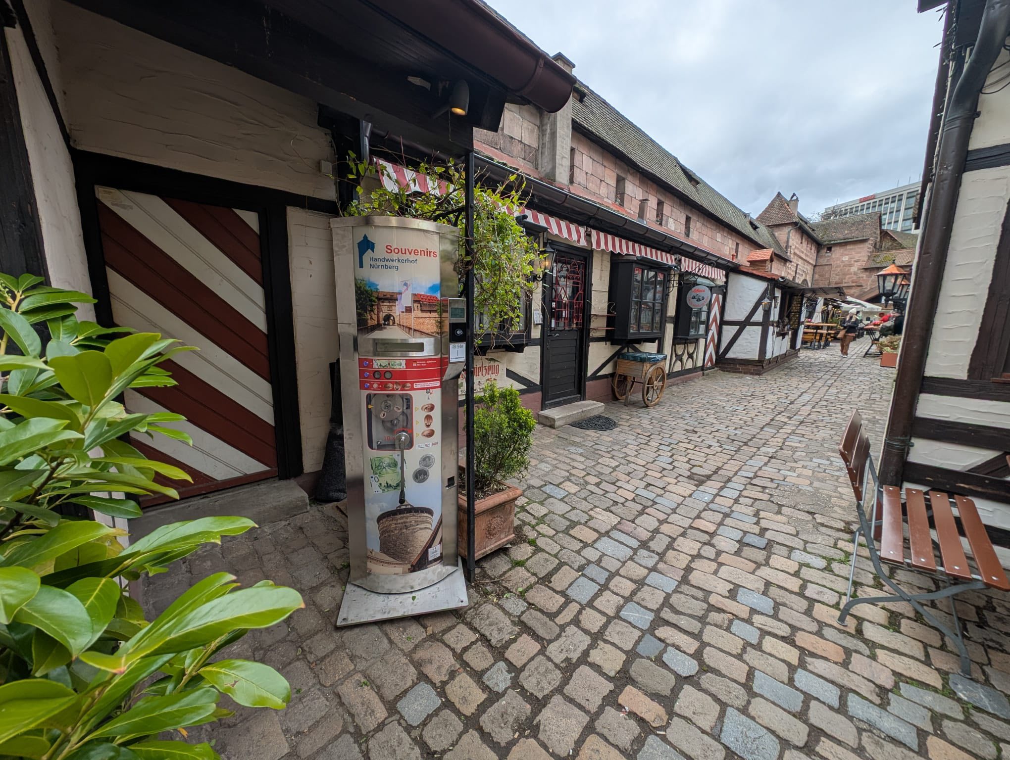 Münzautomat Handwerkerhof in Nürnberg