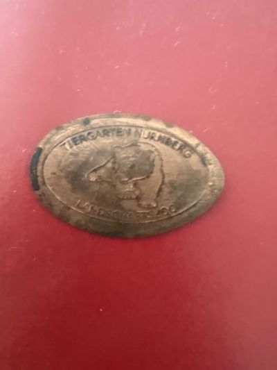 Pièce souvenir Tiergarten Nürnberg Automat 2 à Nürnberg