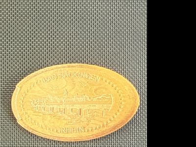 Souvenirmünze – Motiv von Münzautomat Toto Lotto (Bad Säckingen)