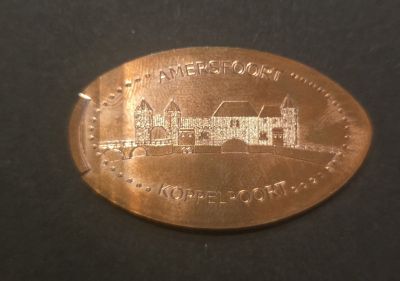 Souvenirmünze Amersfoort VVV in Niederlande