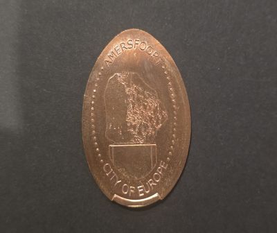 Souvenirmünze Amersfoort VVV in Niederlande