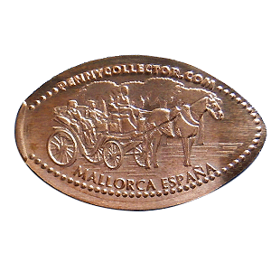 Souvenir coin Catedral de Mallorca 2/2 in Palma