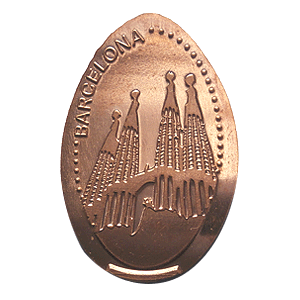 Sagrada Familia – Geplette munt