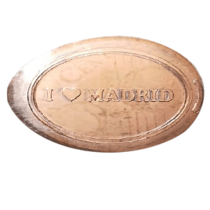 I Love Madrid – Pressmünze