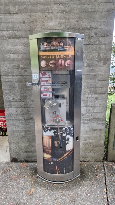 Coin machine Schlossbergbahn in Freiburg im Breisgau