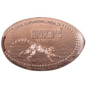 Souvenirmunt Bioparc 2025-4 in Valencia