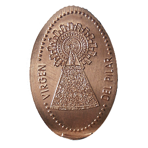Virgen del Pilar – Geplette munt