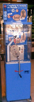 Muntautomaat Virgen del Pilar 2/2 in Saragossa
