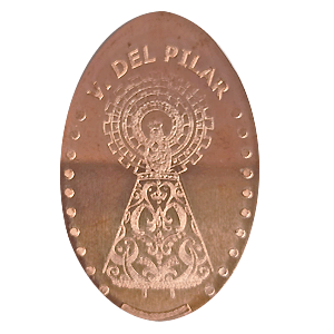 Virgen del Pilar – Pressmünze