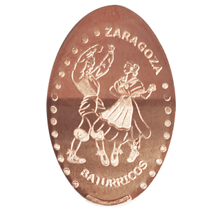 Pareja baturra – Pressmünze