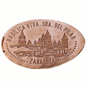 Souvenirmunt Catedral de la Seo (2023) in Saragossa