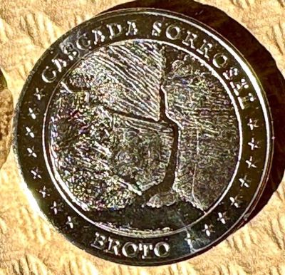 Souvenirmünze – Motiv von Münzautomat BROTO ORDESA (Avenida de Ordesa, 22370 Broto)