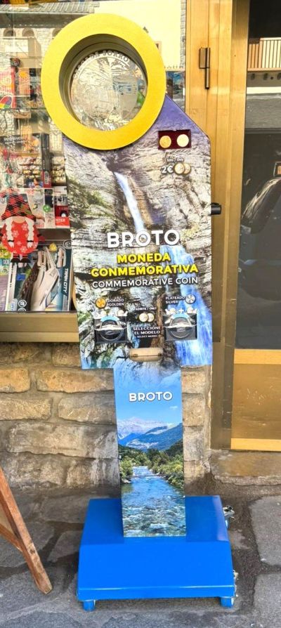 Münzautomat BROTO ORDESA – Titelbild