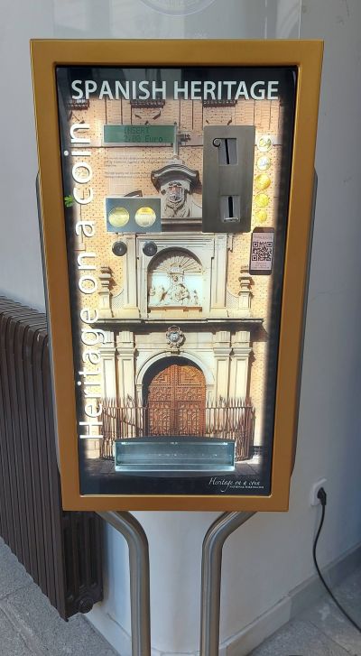Münzautomat COLEGIO DONCELLAS NOBLES in Toledo – Titelbild