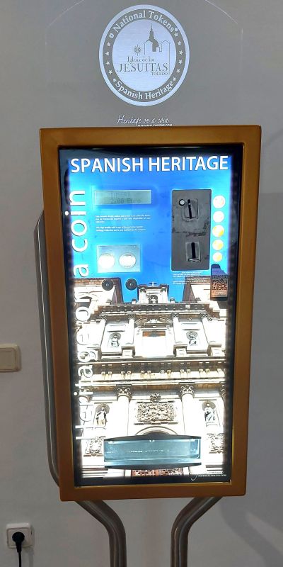 Muntautomaat IGLESIA DE SAN ILDEFONSO (DE LOS JESUITAS) in Toledo