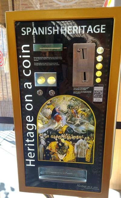 Distributore di monete IGLESIA DE SANTO TOMÉ a Toledo – Immagine principale