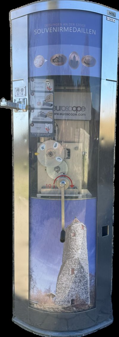 Münzautomat Burg Helfenstein in Geislingen an der Steige – Titelbild