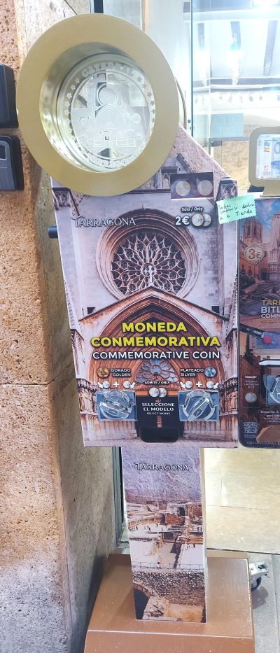Muntautomaat Tarragona turística – Titelafbeelding