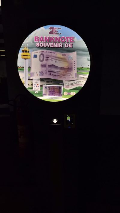 Münzautomat Miniatur Wunderland (Flughafen Tower) in Hamburg