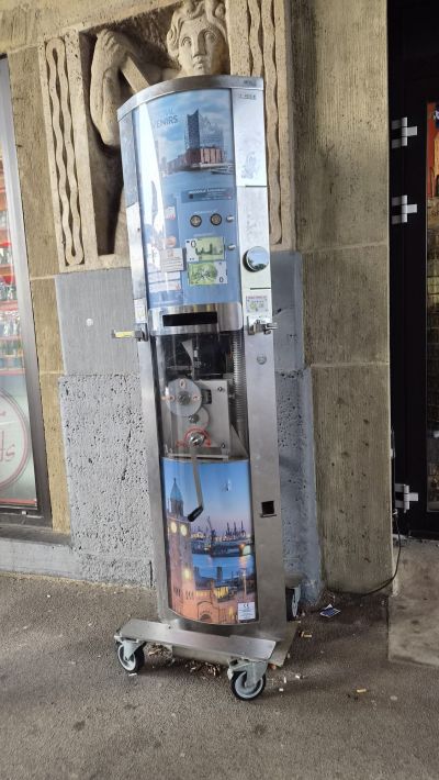 Münzautomat Hamburg Landungsbrücken 3 in Hamburg