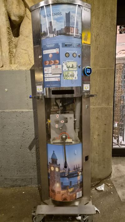 Münzautomat Hamburg Landungsbrücken  in Hamburg