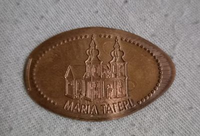 Souvenirmünze Maria Taferl in Österreich