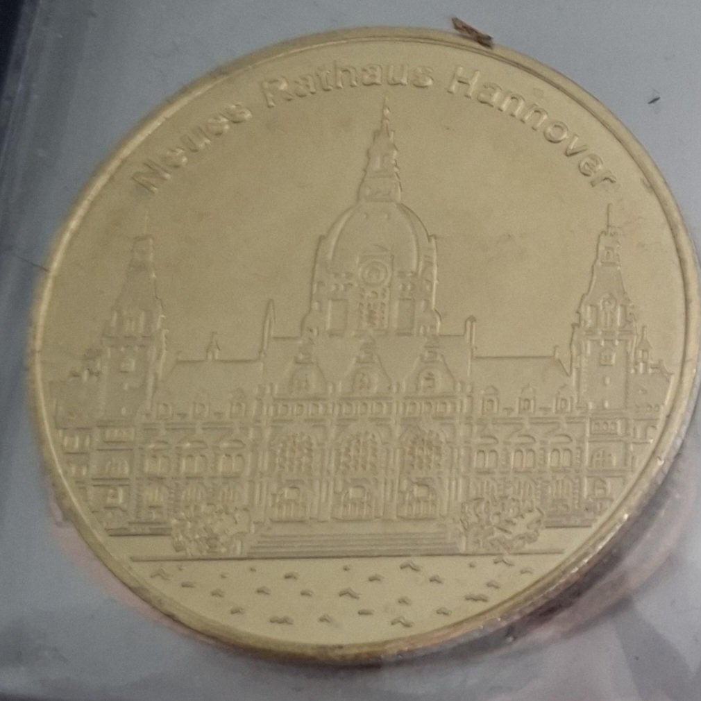 Neues Rathaus Hannover – Souvenir Medaille