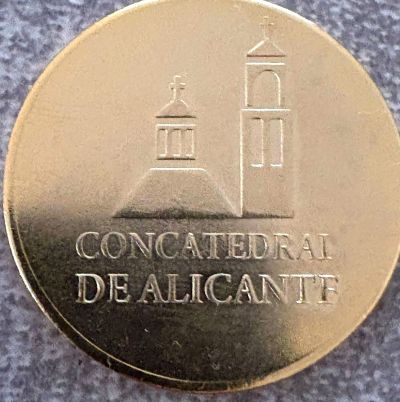 Virgen del Remedio – Souvenirmedaille – Achterzijde