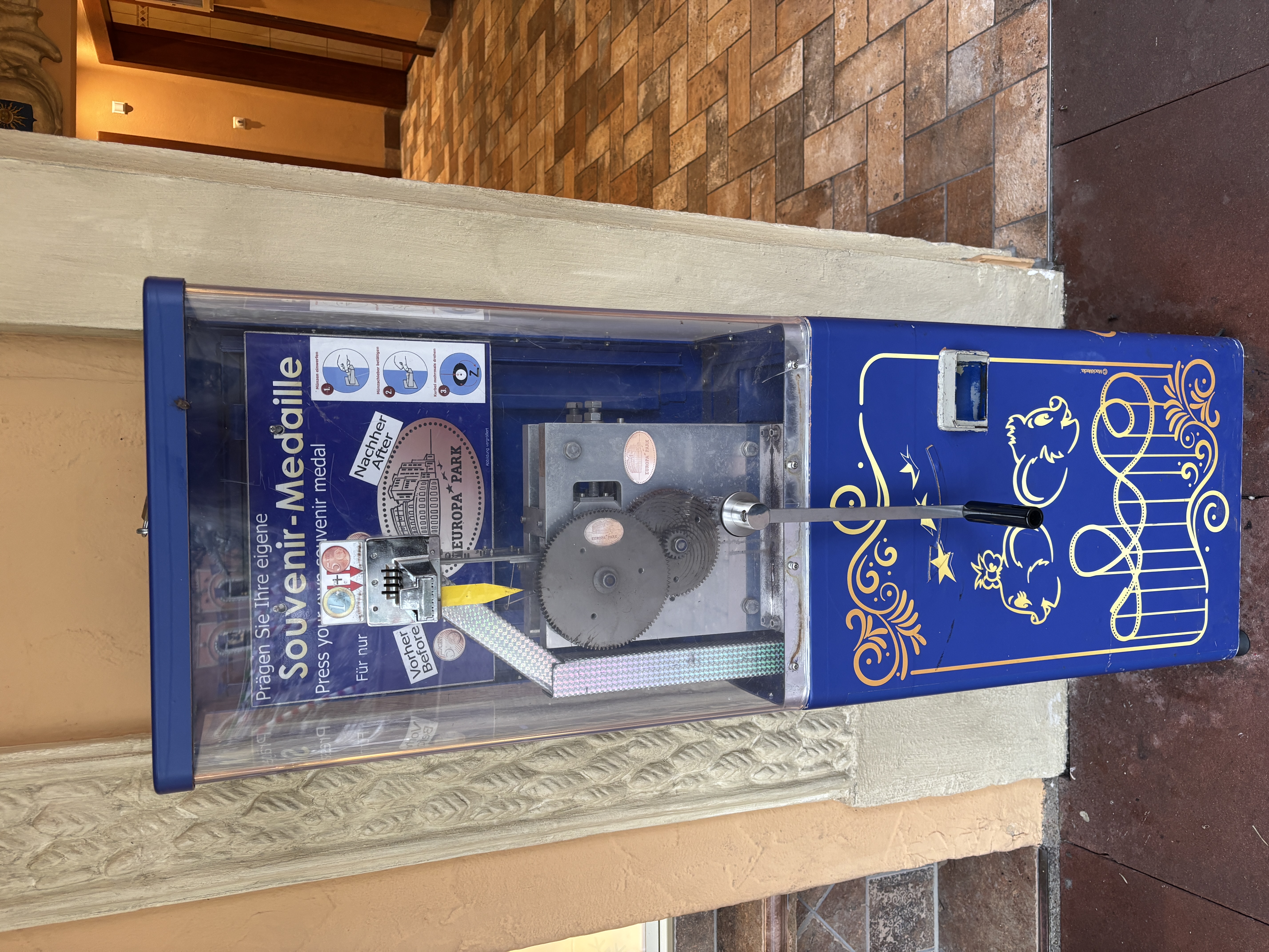 Münzautomat Europa-Park A1 in Rust