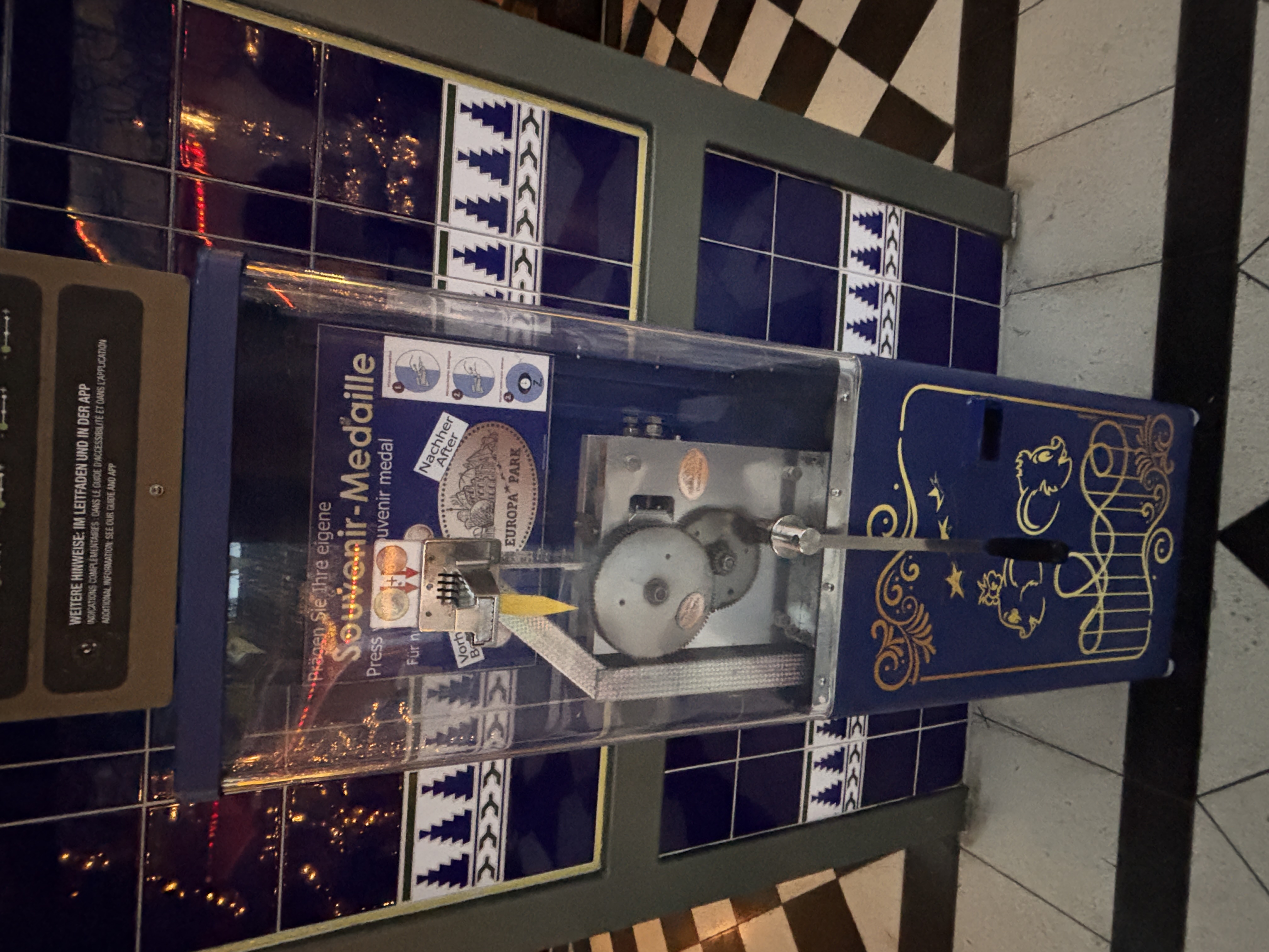 Münzautomat Europa-Park A3 in Rust