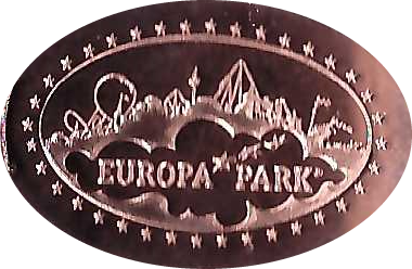 Souvenirmünze Europa-Park A4