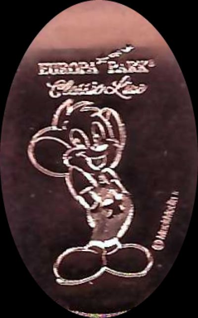 Souvenirmünze – Motiv von Münzautomat Europa-Park A4 (Rust)