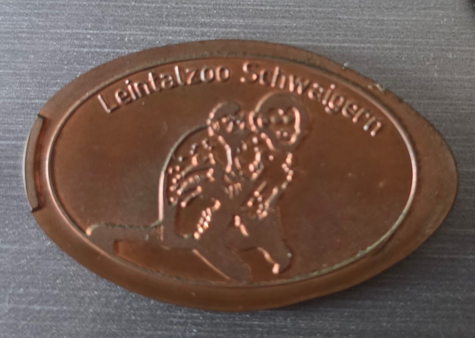 Souvenirmünze Leintalzoo