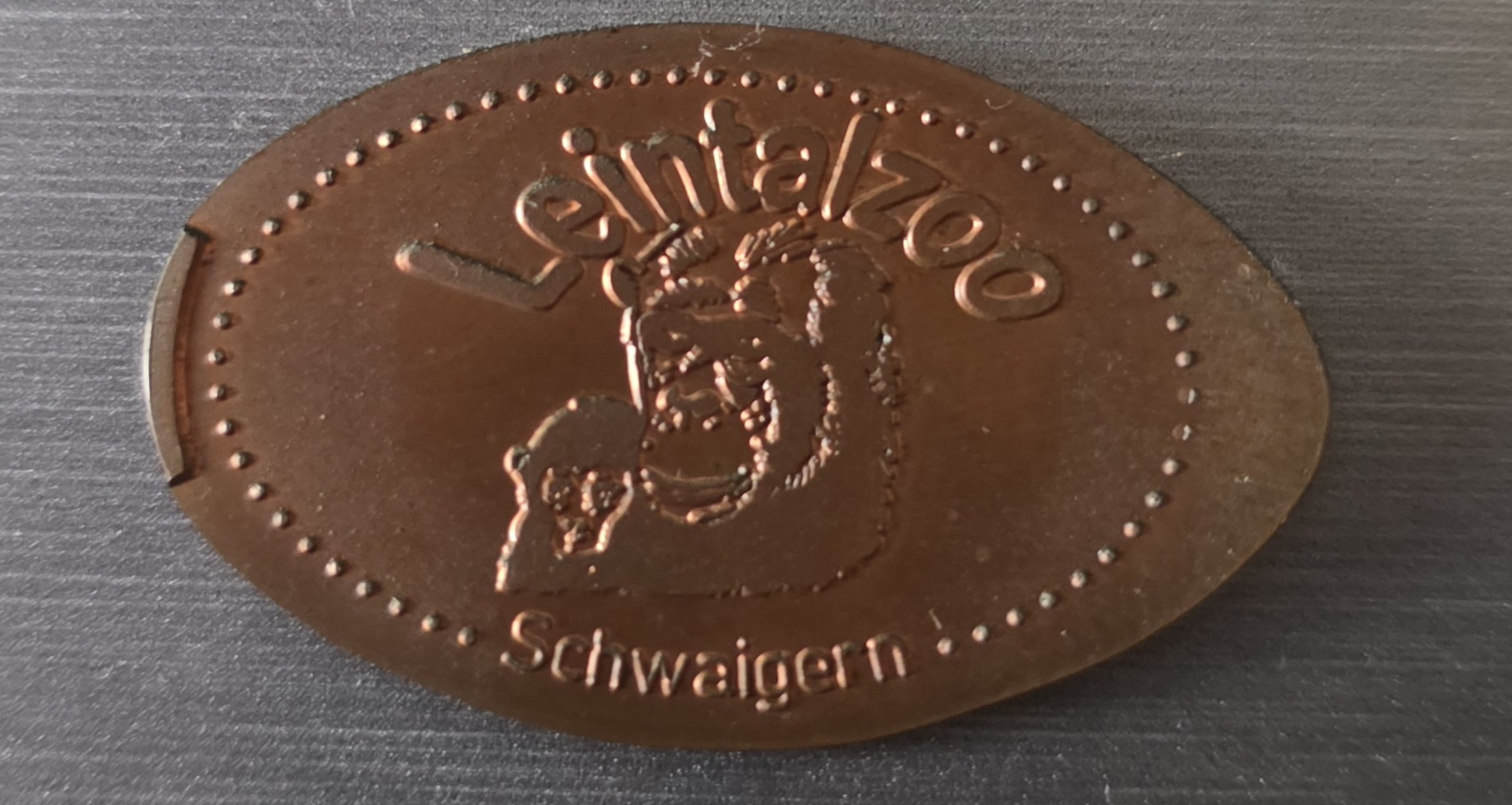 Souvenirmünze Leintalzoo