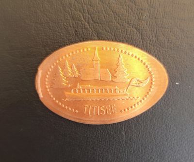 Souvenirmünze – Motiv von Münzautomat Seestraße (Titisee-Neustadt)