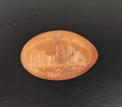 Souvenirmünze – Motiv von Münzautomat Römer A2 & A3 (Frankfurt/Main)
