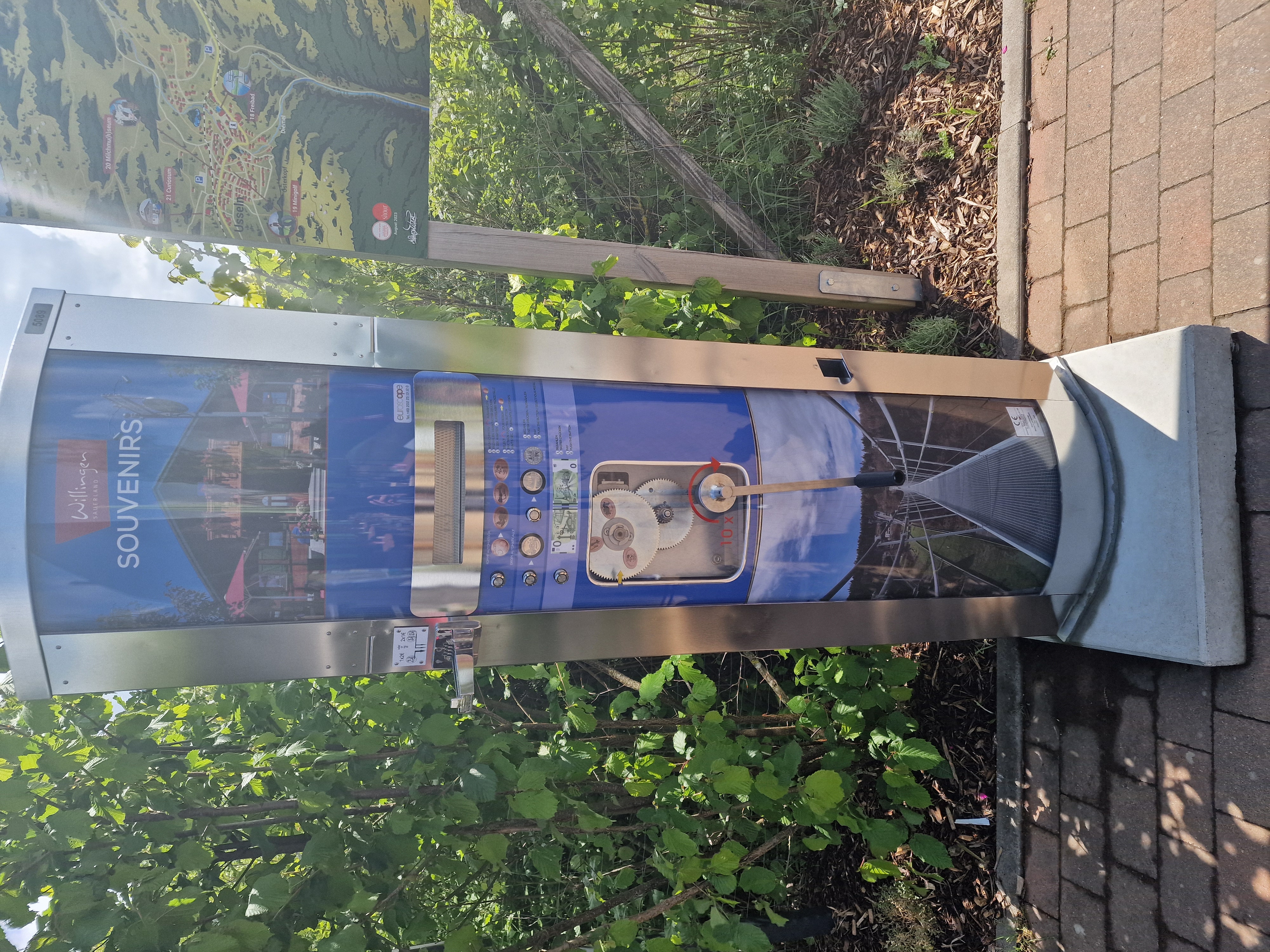 Münzautomat Graf Stolberg Hütte in Willingen