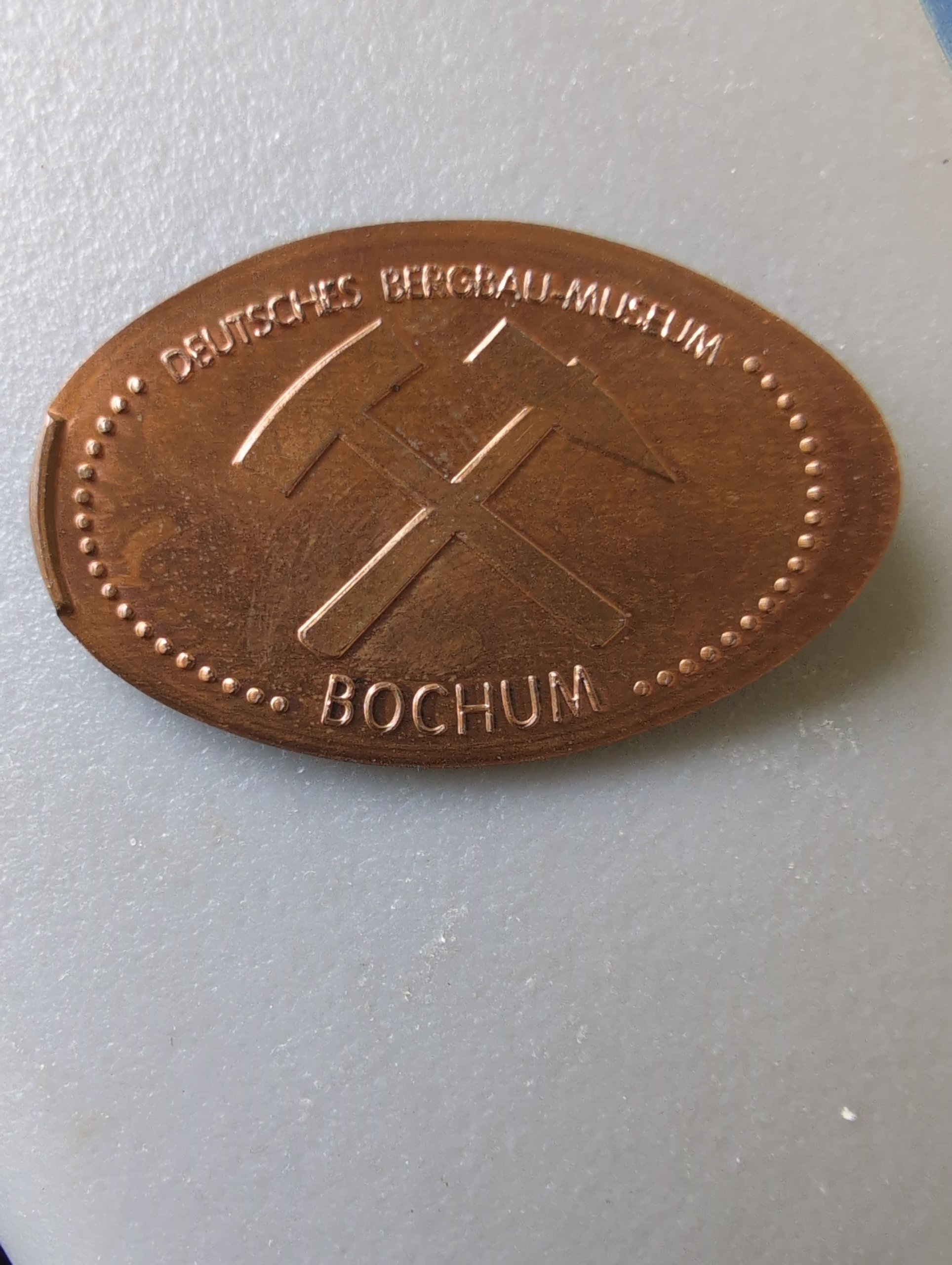 Souvenirmünze Dt. Bergbaumuseum A1 & A2