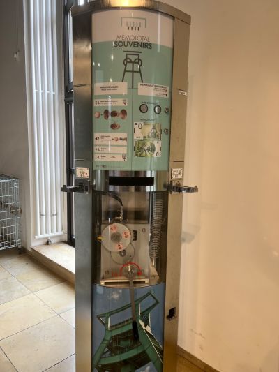 Souvenirmünze – Motiv von Münzautomat Dt. Bergbaumuseum A1 & A2 (Bochum)